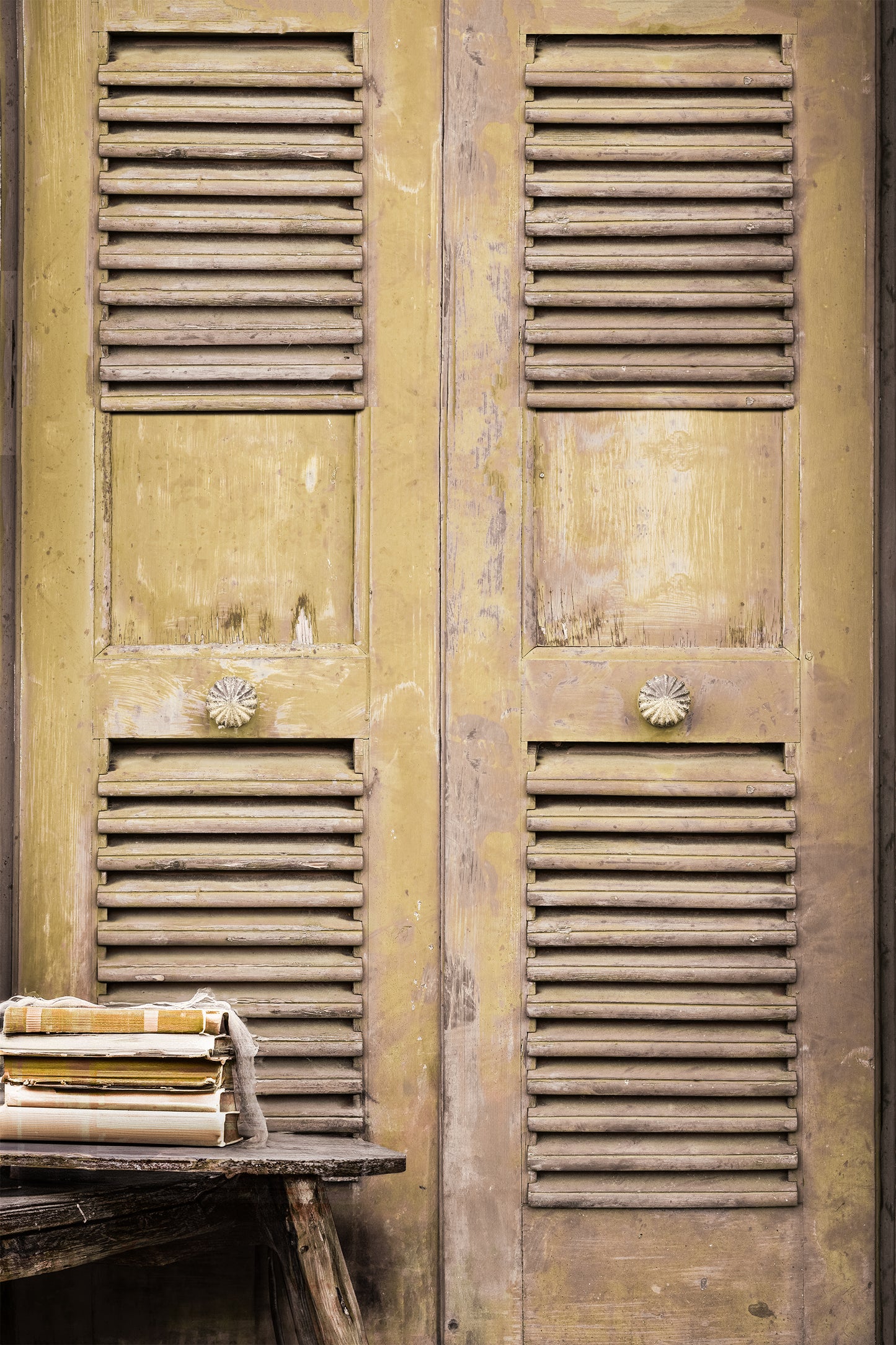 Ochre Shutters