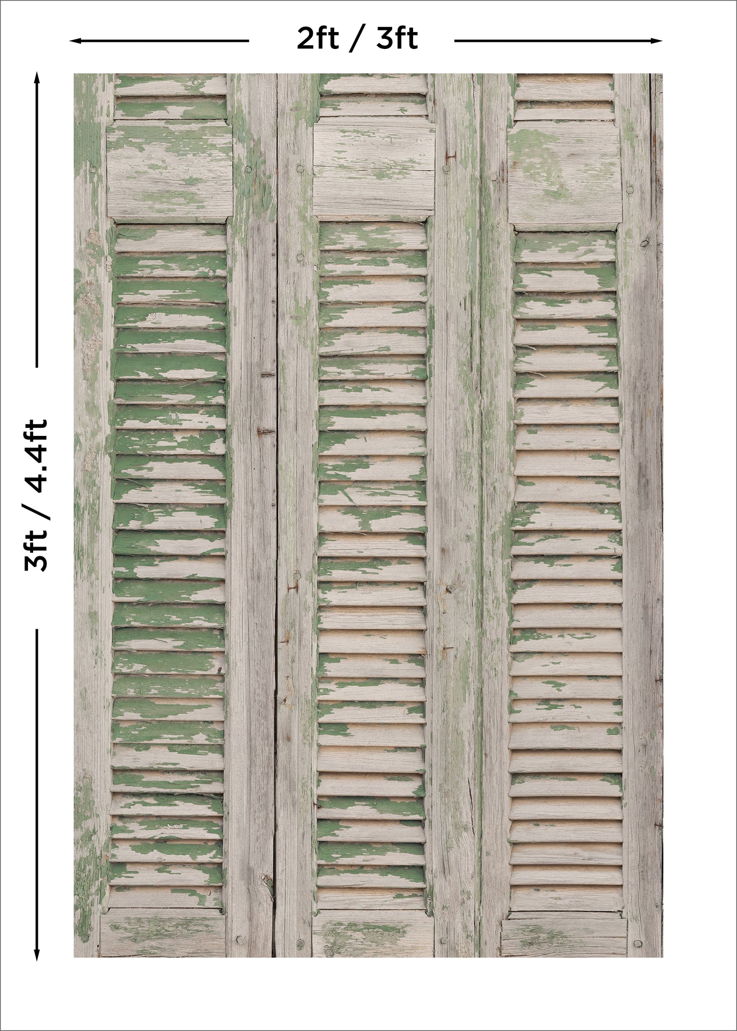 Weathered Green Shutters