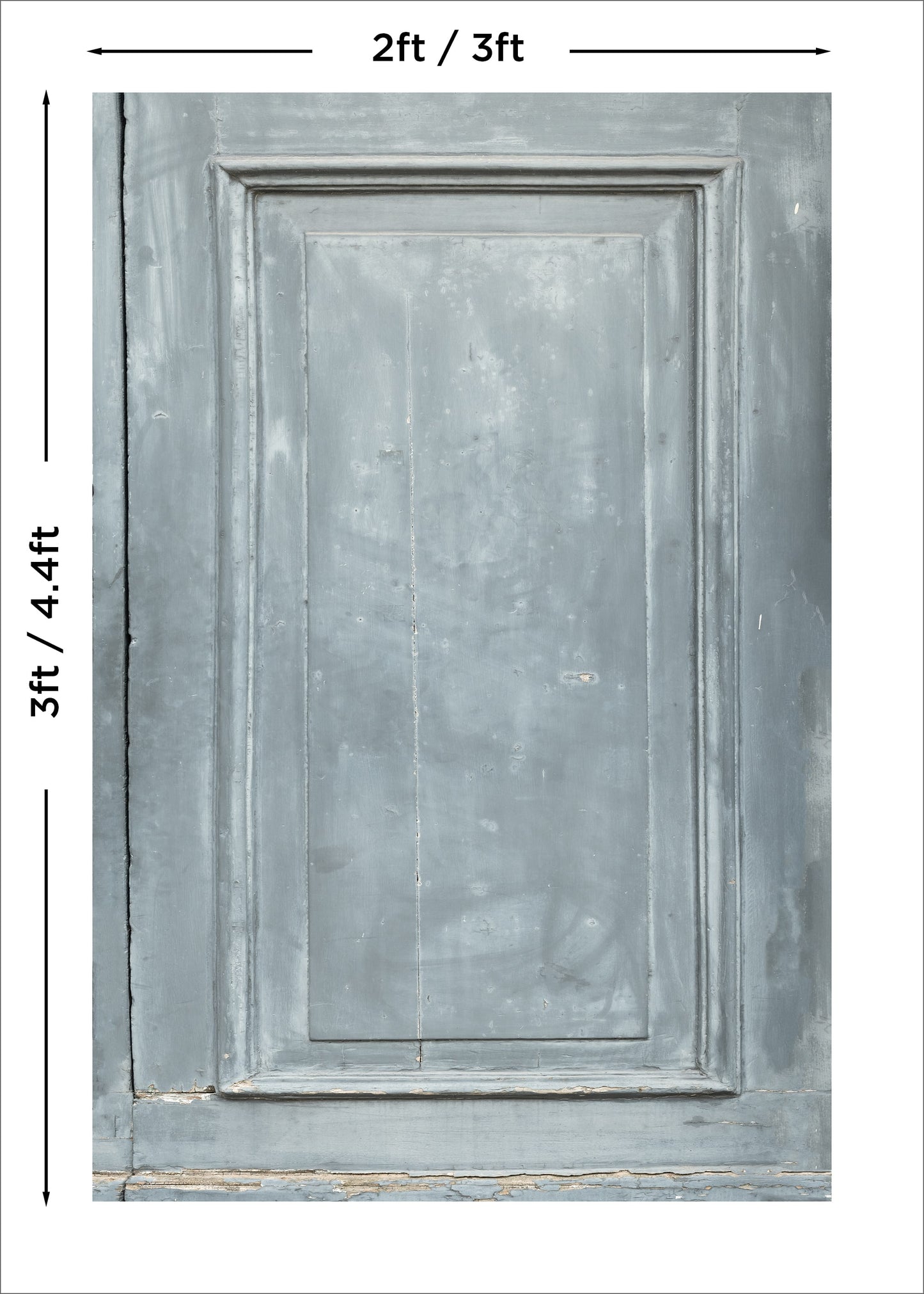 Palazzo Door - Blueberry Backdrops