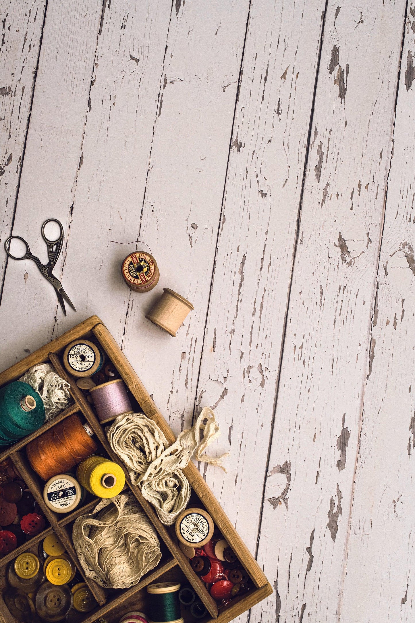 Photography Backdrop | Vintage White