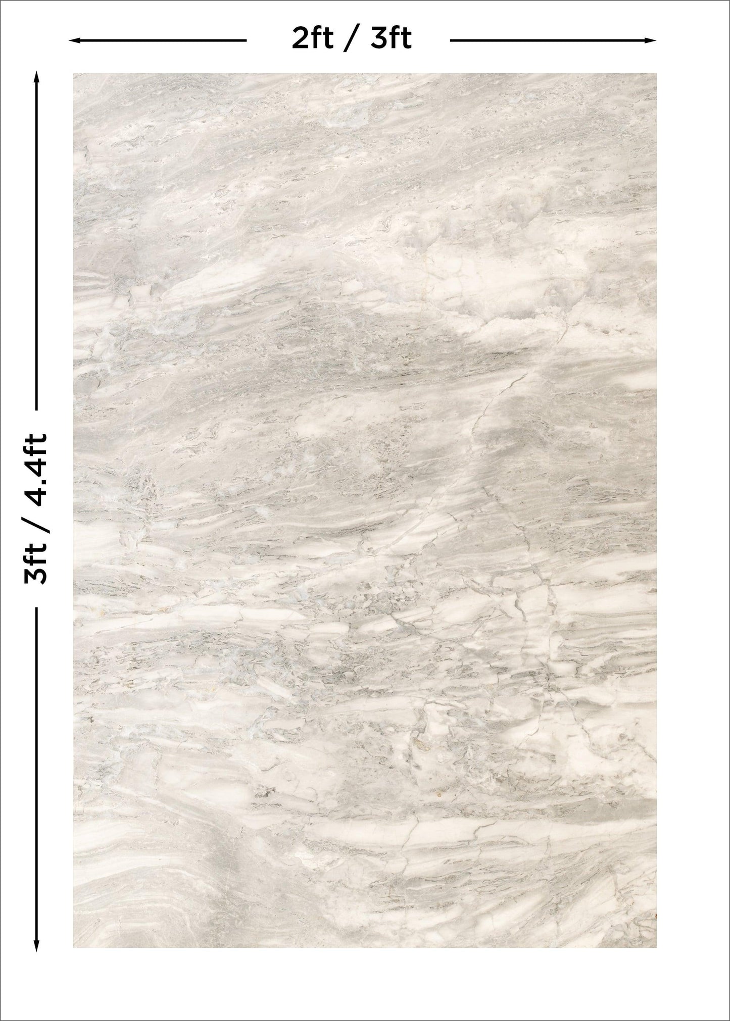 Antique Grey Marble - Blueberry Backdrops